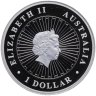Купить Австралия 1 доллар 2012 "Вомбат Опал" , в футляре с сертификатом