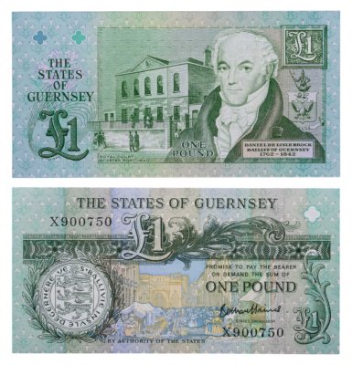 купить Гернси 1 фунт 2023