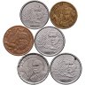 Купить Бразилия набор из 6 монет 5, 10, 50 сентаво 1994-2009
