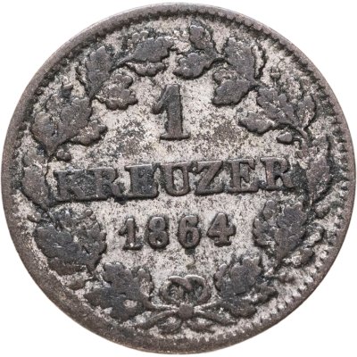купить Бавария 1 крейцер 1864