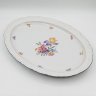 Купить Блюдо овальное с цветочным декором, фарфор, деколь, Kahla, ГДР, 1937-1956 гг.
