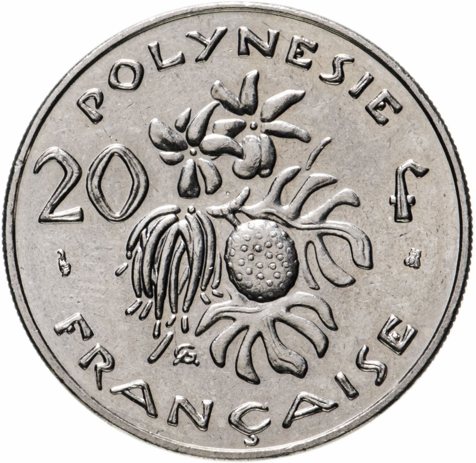 купить Французская Полинезия 20 франков 1999