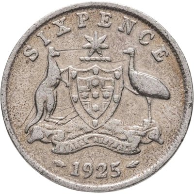 купить Австралия 6 пенсов (pence) 1925