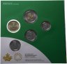 Купить Канада набор из 5 монет 2023 в подарочном буклете "С днем рождения"