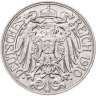 Купить Германия 25 пфеннигов (pfennig) 1910 А