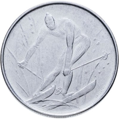 Купить Сан-Марино 50 лир (lire) 1980 XXII летние Олимпийские Игры, Москва 1980