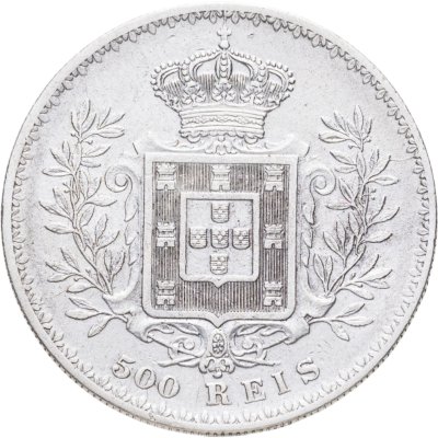 купить Португалия 500 реалов (рейс, reis) 1891
