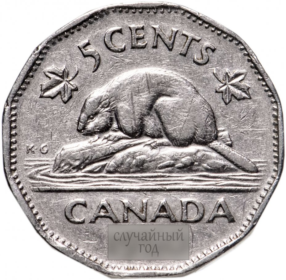 купить Канада 5 центов (cents) 1949-1950 Георг VI