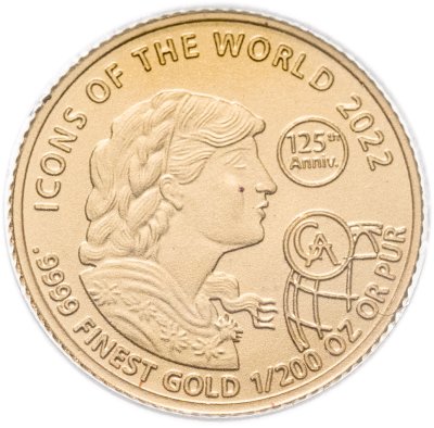 купить Руанда 10 франков 2022 125 лет Вренели