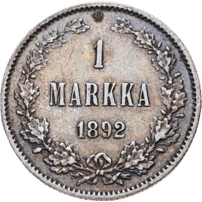 купить 1 марка 1892 L Российская Финляндия