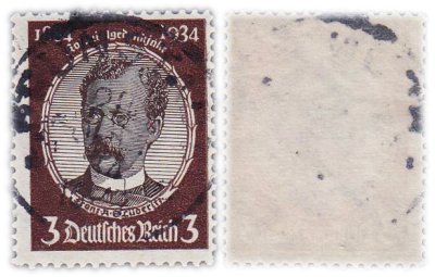 купить Германия, Третий Рейх 3 рейхспфеннига 1934 Серия "Колониальные исследователи". 50-я годовщина основания "Общества за немецкую колонизацию"