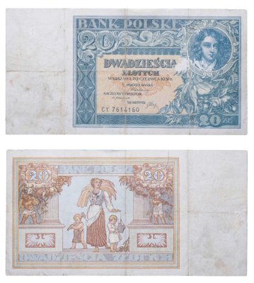 купить Польша 20 злотых 1931