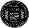 Купить США 50 центов (1/2 доллара, half dollar) 1994 P World Cup (чемпионат мира по футболу 1994 в США)