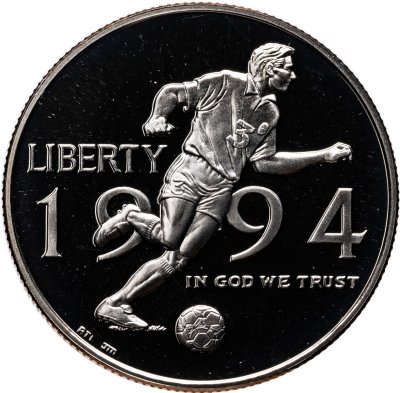 купить США 50 центов (1/2 доллара, half dollar) 1994 P World Cup (чемпионат мира по футболу 1994 в США)