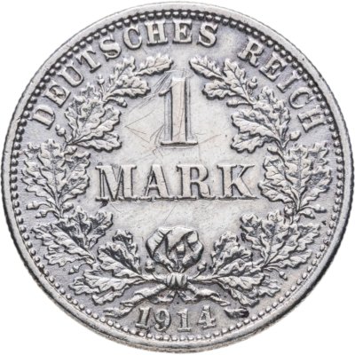 купить Германия (Германская империя) 1 марка 1914 "F"