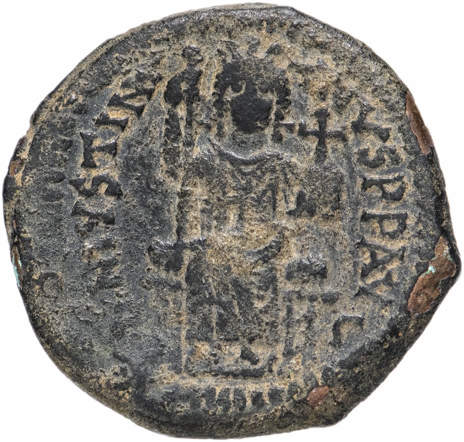 купить Византийская империя, Юстиниан I, 527-565 годы, фоллис.