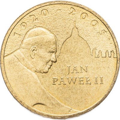 купить Польша 2 злотых 2005 "Папа Иоанн Павел II"