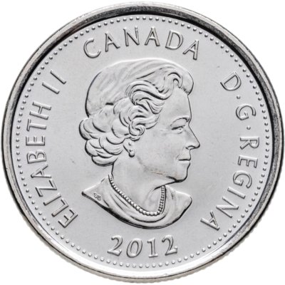 купить Канада 25 центов (cents) 2012 "Война 1812 года - Исаак Брок" цветная