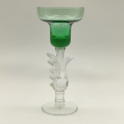 купить Подсвечник "Птица счастья", цветное стекло, Гусевской хрустальный завод (Гусь-Хрустальный), Российская Федерация, 1990-2010 гг.