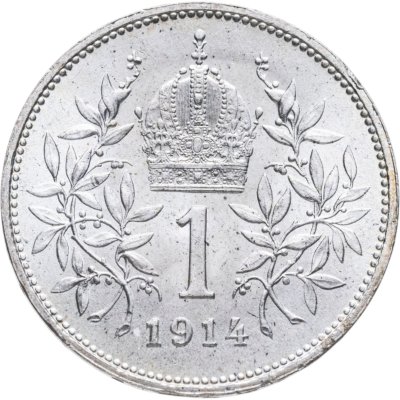 купить Австрия 1 крона (crown) 1914