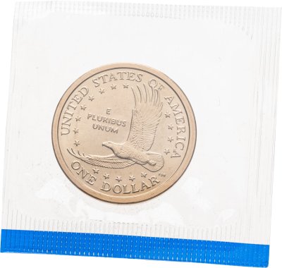 купить США 1 доллар (dollar) 2004 "Sacagawea dollar (Сакагавея доллар - парящий орёл)" в запайке