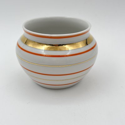 купить Ваза "Радиоволны", фарфор, роспись, золочение, Дмитровский фарфоровый завод (ДФЗ Вербилки), СССР, 1965-1991 гг.