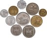 Купить Израиль набор 10 монет от 1 агорот до 5 лир 1960-1979