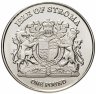 Купить Остров Строма монетовидный жетон 1 фунт 2018 "Тойгер"