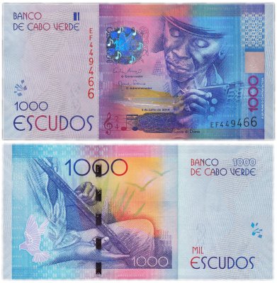 купить Кабо-Верде 1000 эскудо 2014