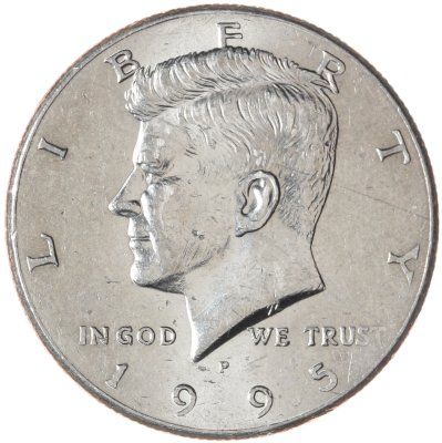 купить США 50 центов (1/2 доллара, half dollar) 1995 P Kennedy Half Dollar (Кеннеди) знак монетного двора "P" - Филадельфия