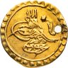 Купить Османская империя 1/4 зери махбуб 1809 (1223 г.Х., 2 год правления) Махмуд II