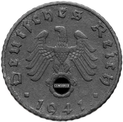 купить Германия (Третий рейх) 5 рейхспфеннигов (reichspfennig) 1941 B