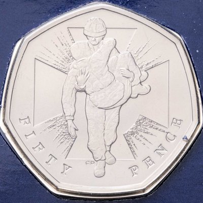 купить Великобритания 50 пенсов 2019 "Героический акт" в коинкарте