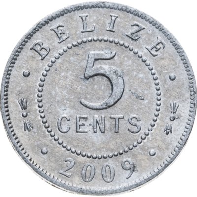 купить Белиз 5 центов (cents) 2009