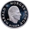 Купить Норвегия 50 крон 1992 XVII Зимние олимпийские игры, Лиллехаммер 1994 - Дедушка и внук