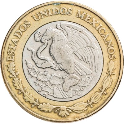купить Мексика 10 песо (pesos) 2002