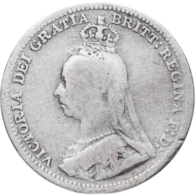 купить Великобритания 3 пенса (pence) 1890