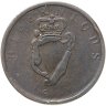 Купить Ирландия 1/2 пенни 1820