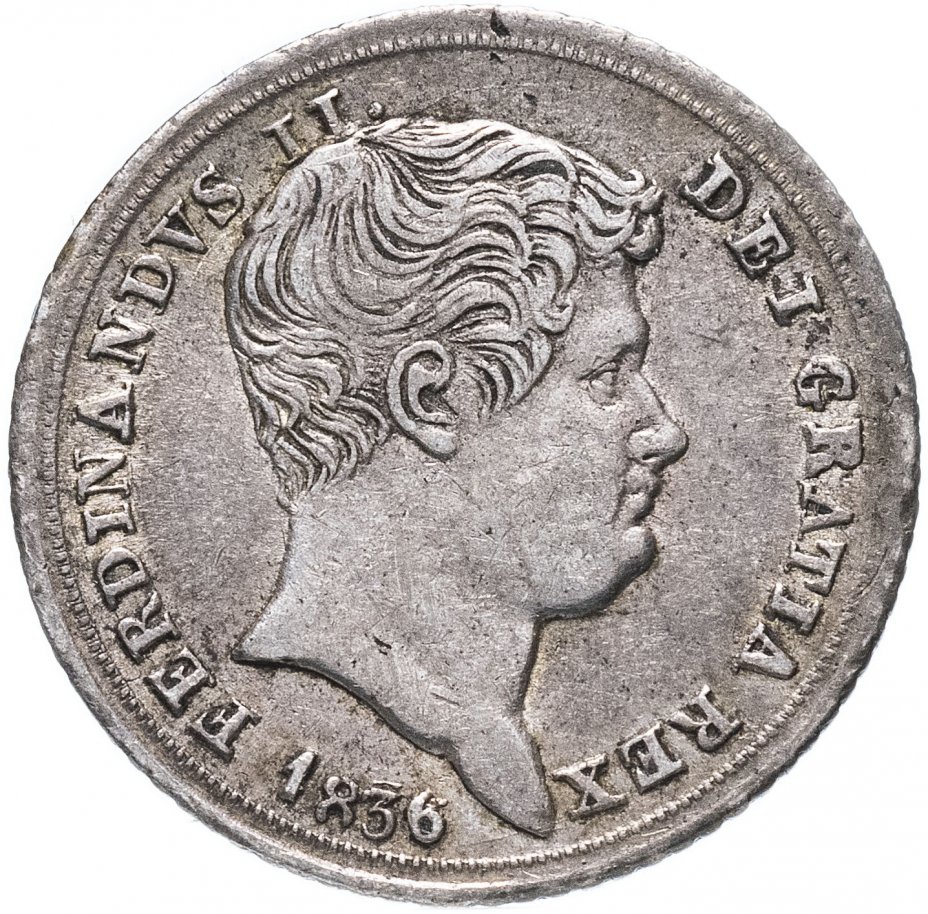 купить Королевство Обеих Сицилий 10 грани (grani) 1836