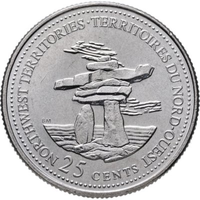 купить Канада 25 центов (cents) 1992 "Северо-Западные территории"