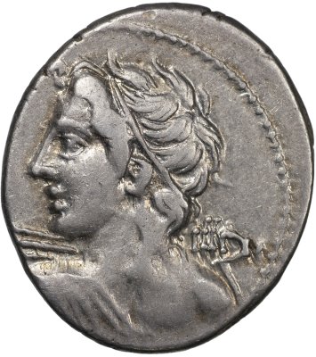 купить Римская республика. Гай Лици́ний Макр [84 до н.э.] Денарий. серебро. 84 до н.э.