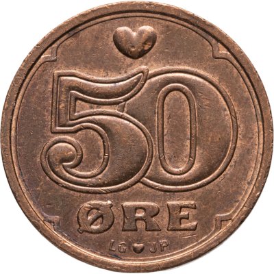 купить Дания 50 эре 2001