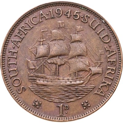 купить ЮАР 1 пенни (penny) 1945