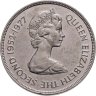 Купить Джерси 25 пенсов (pence) 1977 "25 лет правления Королевы Елизаветы II"