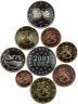Купить Финляндия полный годовой набор евро пруф 1999 2000 2001 гг, в футляре с сертификатом