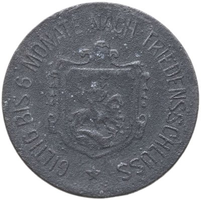 купить Германия (нотгельды) 5 пфеннигов 1917 "Район Айблинг"