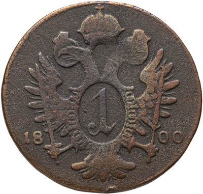 купить Австрия 1 крейцер (kreuzer) 1800
