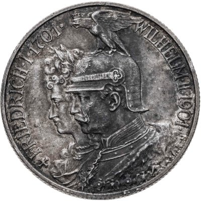 купить Германия (Империя) 2 марки (mark) 1901 200 лет Пруссии