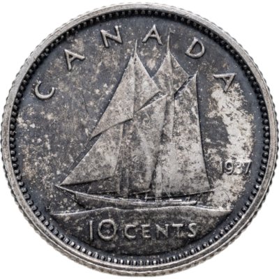 купить Канада 10 центов 1937-1947, случайная дата
