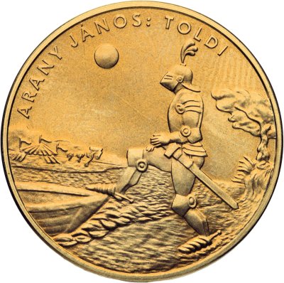 купить Венгрия 200 форинтов (forint, ketszaz) 2001 "Детская литература - Янош Арань, Толди"